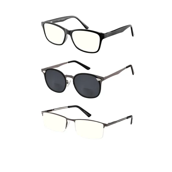 browline multicolor reading glasses